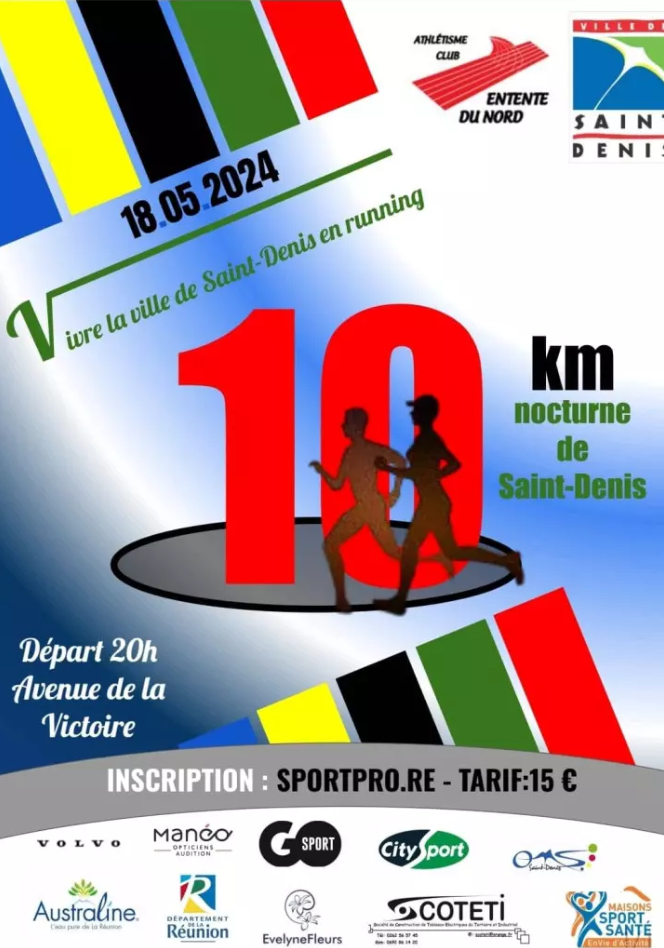 10 km nocturne de Saint-Denis 2024