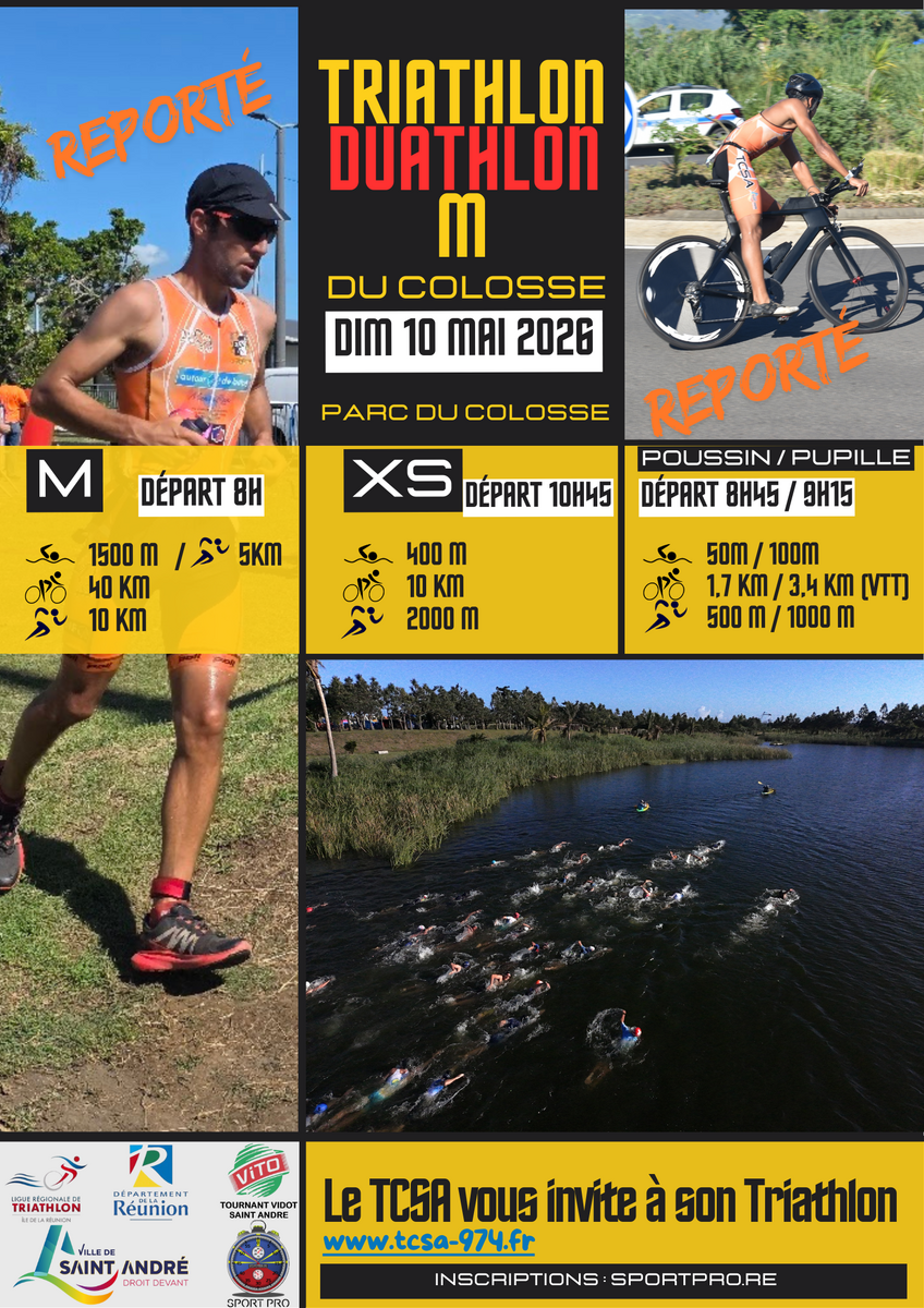 Triathlon/Duathlon du Colosse 2026
