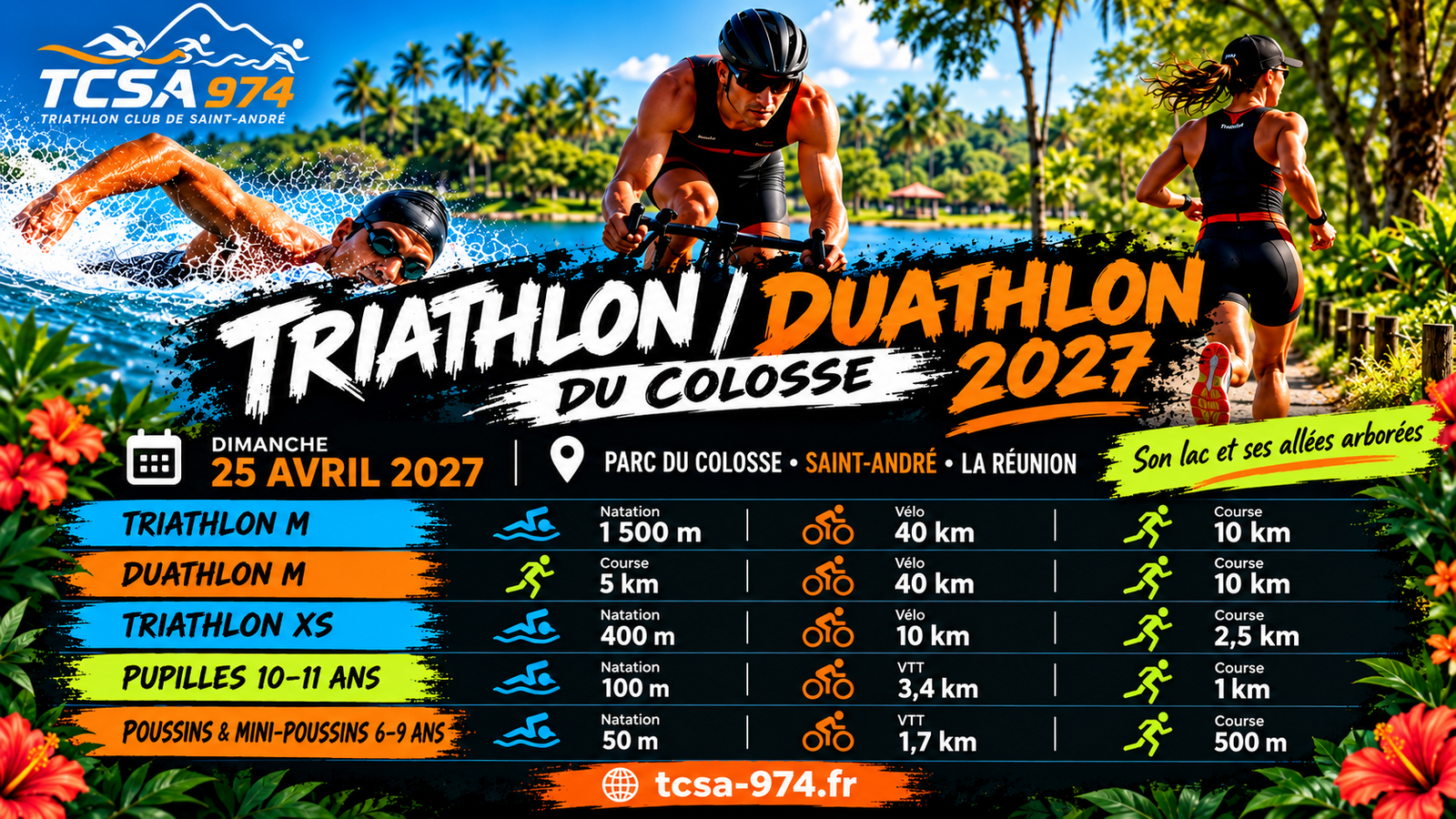 Triathlon/Duathlon du Colosse 2027