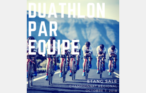 Duathlon par équipe de l'Étang Salé