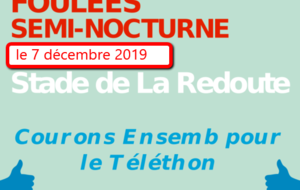 Telethon - Les foulées semi-nocturnes de Saint Denis 2019