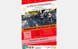 Les 10 km de Domenjod