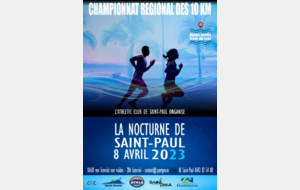 Championnat 10 Km Nocturne de Saint-Paul 2023