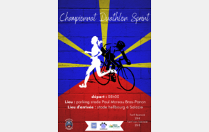 Championnat Duathlon Sprint 2023 : ANNULÉ