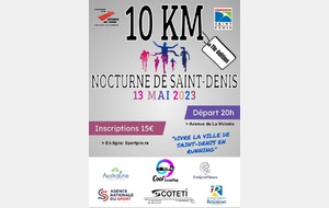 10 km nocturne de Saint-Denis 2023