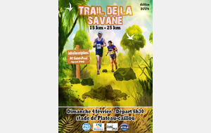 Trail de la savane 2024