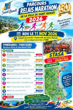 Marathon Relais de Saint-Benoit